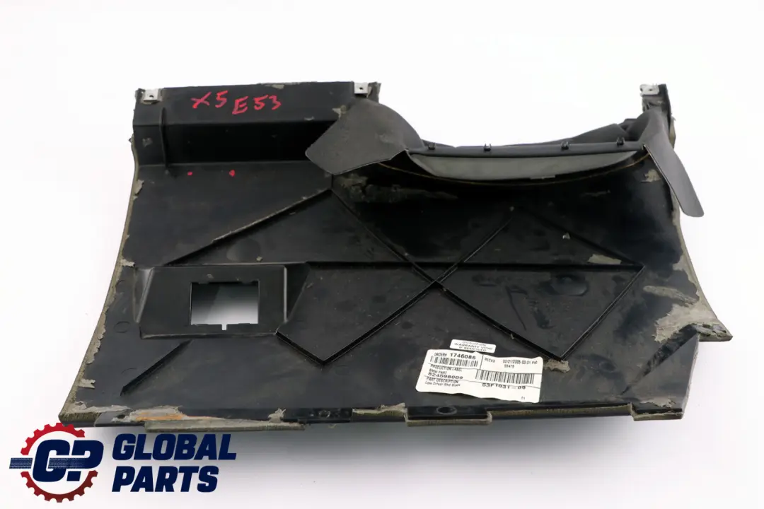 BMW X5 Series E53 Trim Panel Dashboard Lower Right O/S Schwarz Black 8245972 - SKU rhd-8245980 - Part number 8245980