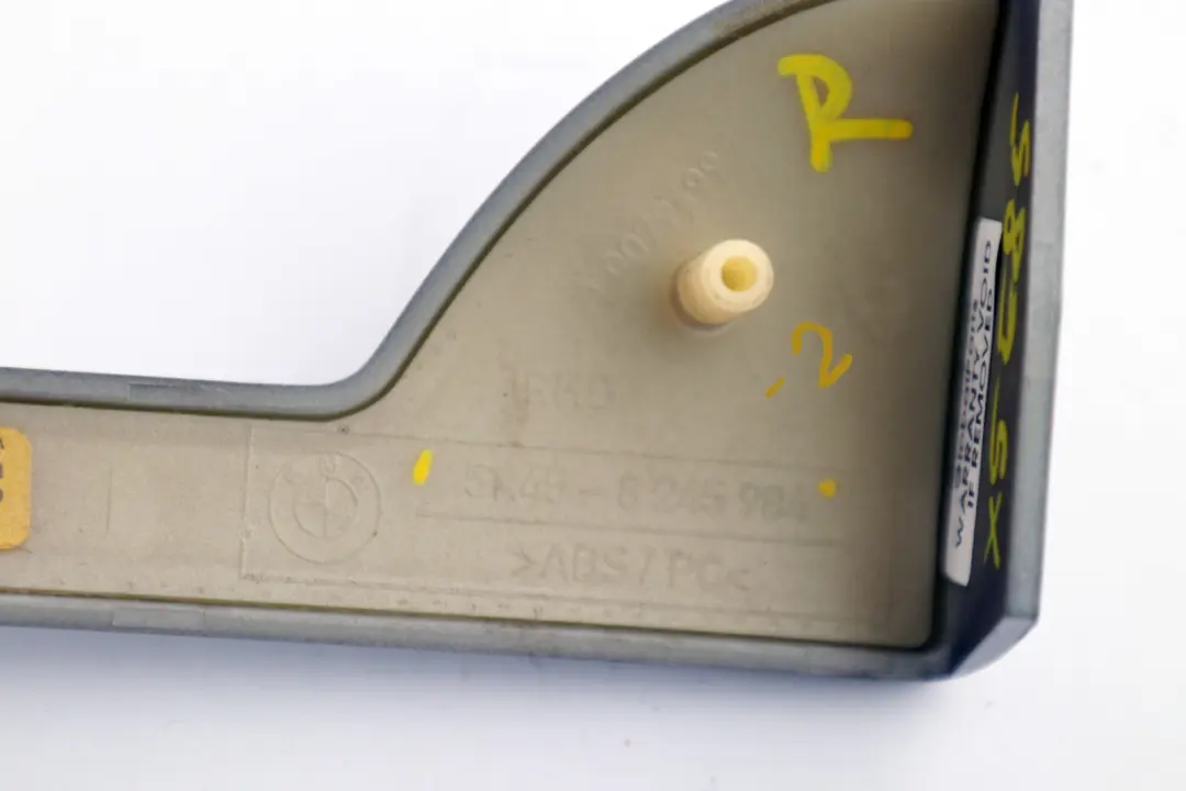 Decorative Strip Dashboard Centre Right Titan 2 Silver to BMW X5 Series 2 E53 with Part number 8245984 BMW X5 Series 2 E53 Decorative Strip Dashboard Centre Right Titan 2 Silver - SKU rhd-8245984-2 - Part number 8245984