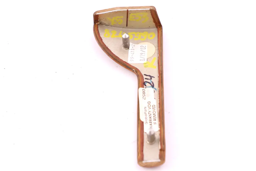BMW X5 Series E53 Dashboard Strip I-panel Centre Right O/S Wood Light Poplar - SKU rhd-8245990 - Part number 8245990