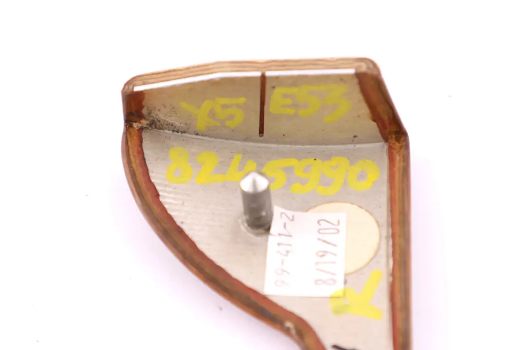 Dashboard Strip I-panel Centre Right O/S Wood Light Poplar to BMW X5 Series E53 with Part number 8245990 BMW X5 Series E53 Dashboard Strip I-panel Centre Right O/S Wood Light Poplar - SKU rhd-8245990 - Part number 8245990