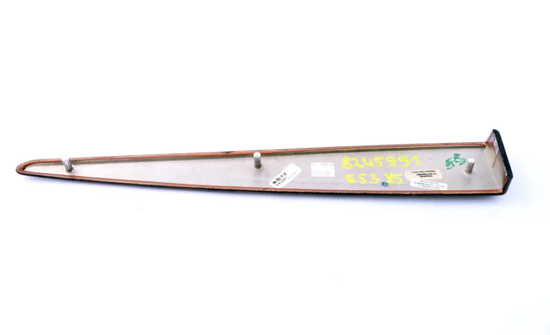 BMW X5 Series E53 Wooden Strip I-panel Left N/S Cover Poplar Wood Dunkel - SKU rhd-8245991 - Part number 8245991