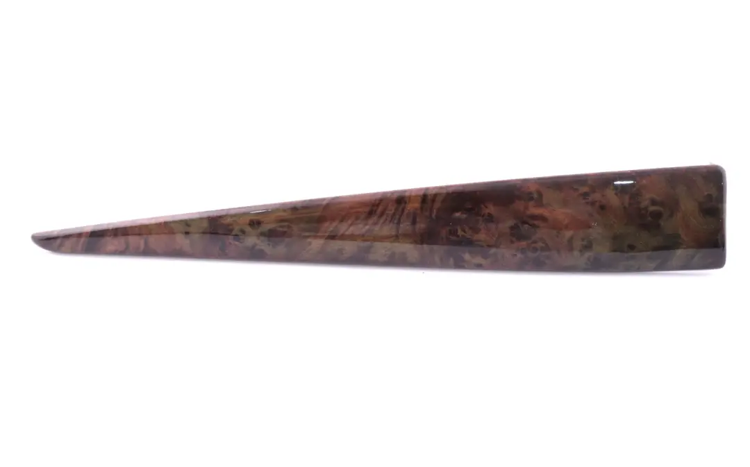 BMW X5 Series E53 Wooden Strip I-panel Left N/S Cover Poplar Wood Dunkel - SKU rhd-8245991 - Part number 8245991