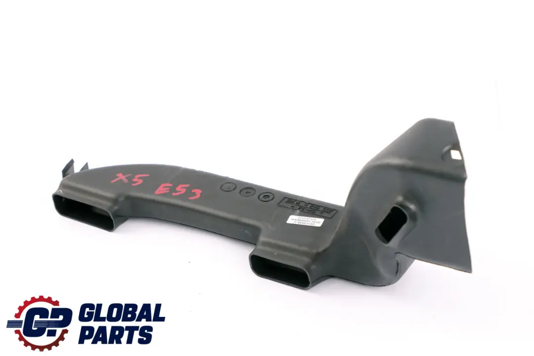 BMW X5 Series E53 Air Outlet Channel Left Floor Heater Duct N/S - SKU rhd-8246007 - Part number 8246007