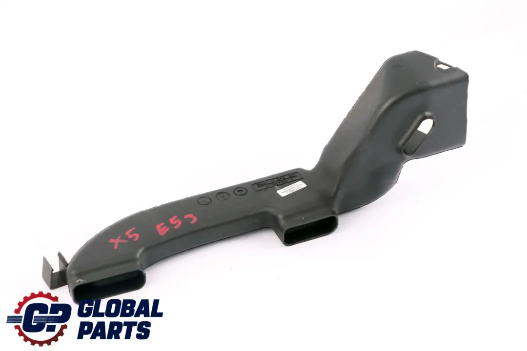 BMW X5 Series E53 Air Outlet Channel Left Floor Heater Duct N/S - SKU rhd-8246007 - Part number 8246007