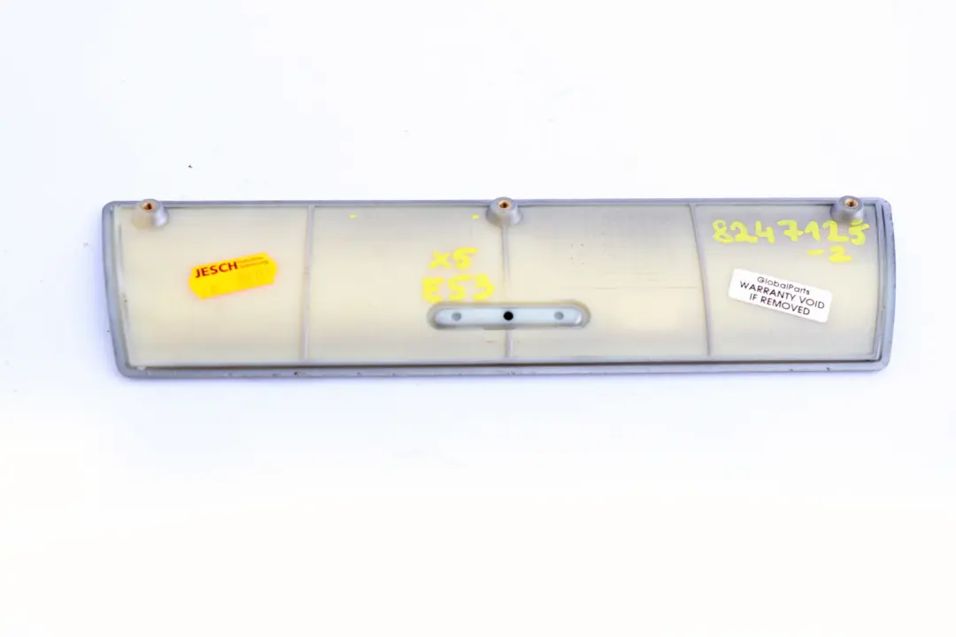 BMW X5 Series E53 Decorative Strip Insert Centre Console Titan 2 Silver - SKU rhd-8247125-2 - Part number 8268653