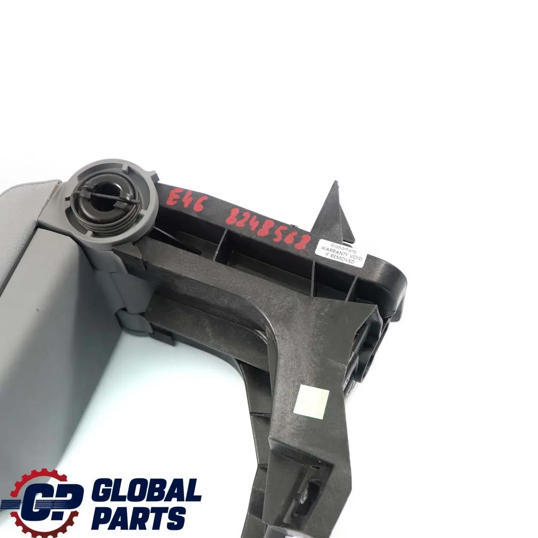 Grey Centre Console Vinyl Front Armrest Trim Storage to BMW 3 Series E46 with Part number 8248569 BMW 3 Series E46 Grey Centre Console Vinyl Front Armrest Trim Storage - SKU rhd-8248569 - Part number 8248569