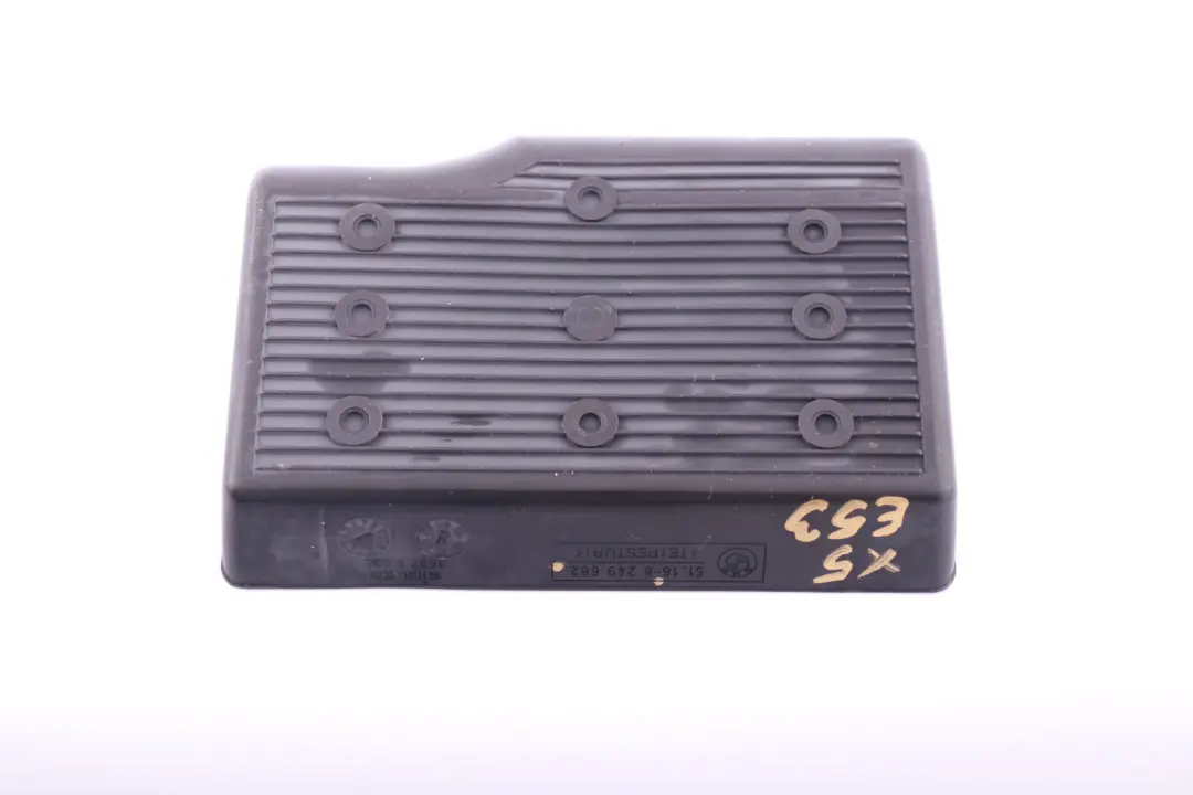 Rubber Insert Center Armrest Tray to BMW X5 Series E53 with Part number 8249682 BMW X5 Series E53 Rubber Insert Center Armrest Tray - SKU rhd-8249682 - Part number 8249682