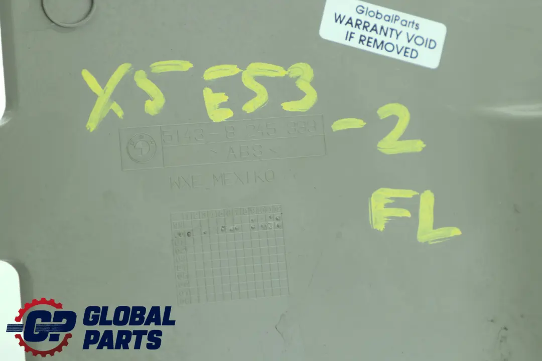 BMW X5 Series E53 Front Left N/S Lateral Trim Panel Pastell Green 8245333 - SKU rhd-8250033-2 - Part number 8267689
