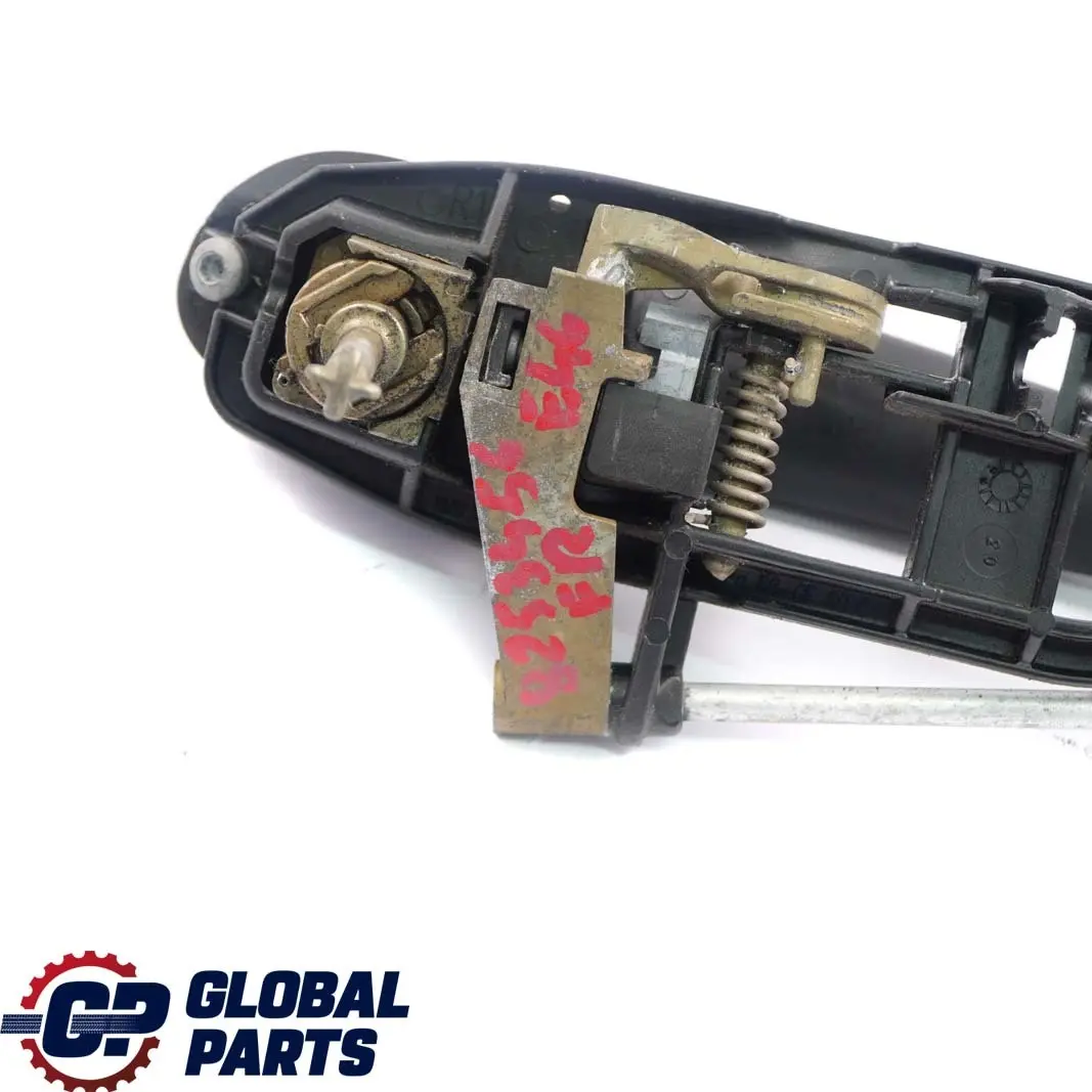 Outside Door Handle Front Right O/S Primed to BMW 3 Series E46 with Part number 8253456 BMW 3 Series E46 Outside Door Handle Front Right O/S Primed - SKU rhd-8253456-PRIM - Part number 8253456