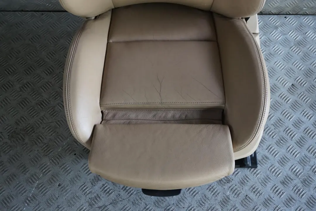 BMW E46 Cabrio Sport Hell Beige Leather Montana Front Left N/S Seat Memory - SKU rhd-8255551 - Part number 8255551