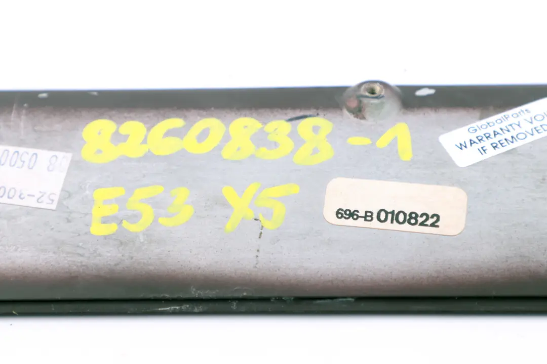 Decor Trim Cover Centre Floor Console Poplar Wood Dunkel to BMW X5 Series E53 with Part number 8260838 BMW X5 Series E53 Decor Trim Cover Centre Floor Console Poplar Wood Dunkel - SKU rhd-8260838-1 - Part number 8260838