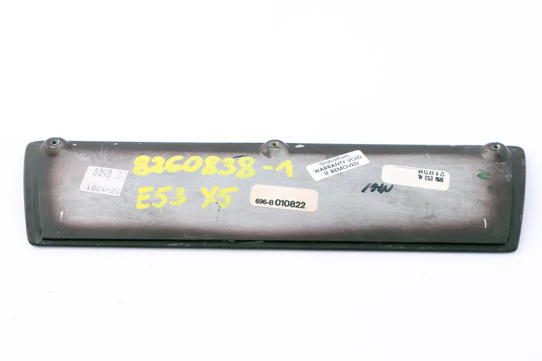 BMW X5 Series E53 Decor Trim Cover Centre Floor Console Poplar Wood Dunkel - SKU rhd-8260838-1 - Part number 8260838