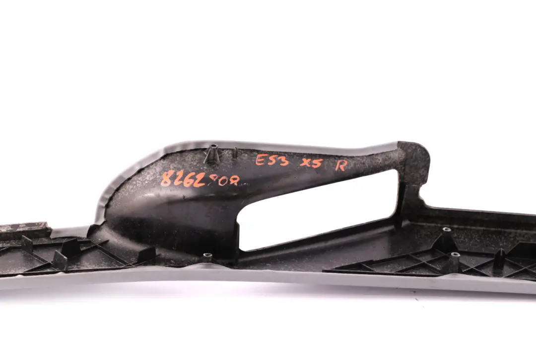 Centre Console Lateral Right Side Body Part Trim O/S Grey to BMW X5 Series E53 with Part number 8262808 BMW X5 Series E53 Centre Console Lateral Right Side Body Part Trim O/S Grey - SKU rhd-8262808 - Part number 8262808