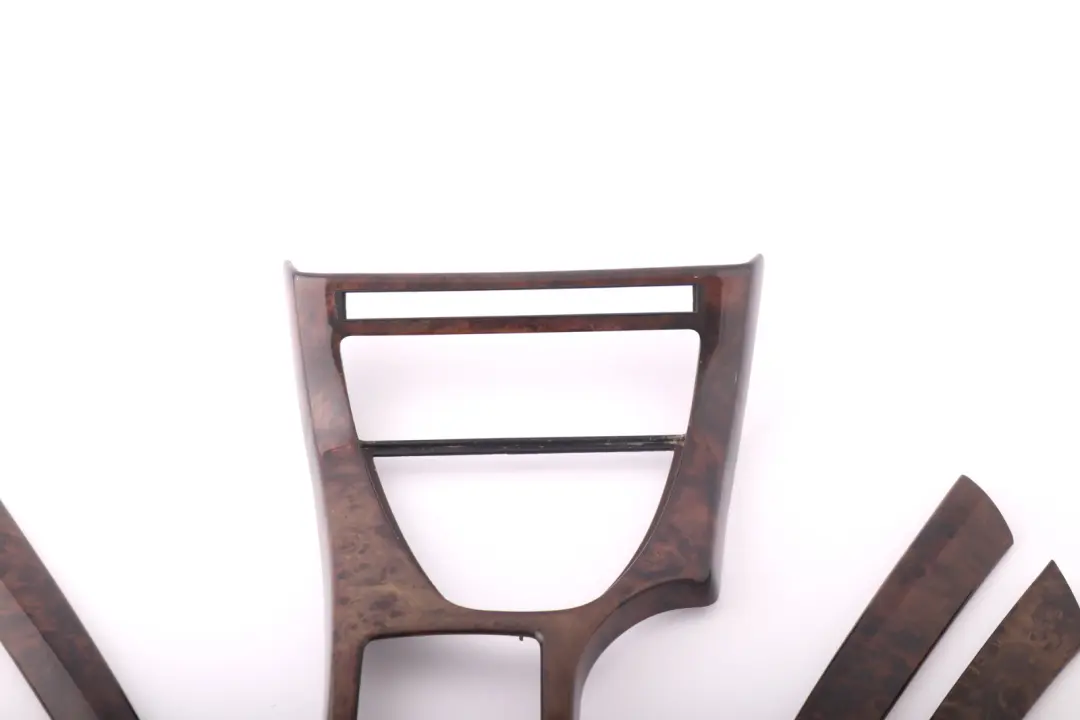 Decorative Strip Dashboard Trim Set Cover Poplar Wood Dunkel to BMW X5 Series E53 with Part number 8268394 BMW X5 Series E53 Decorative Strip Dashboard Trim Set Cover Poplar Wood Dunkel - SKU rhd-8268394 - Part number 8268394