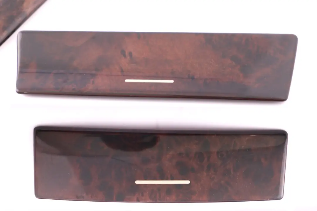 Decorative Strip Dashboard Trim Set Cover Poplar Wood Dunkel to BMW X5 Series E53 with Part number 8268394 BMW X5 Series E53 Decorative Strip Dashboard Trim Set Cover Poplar Wood Dunkel - SKU rhd-8268394 - Part number 8268394