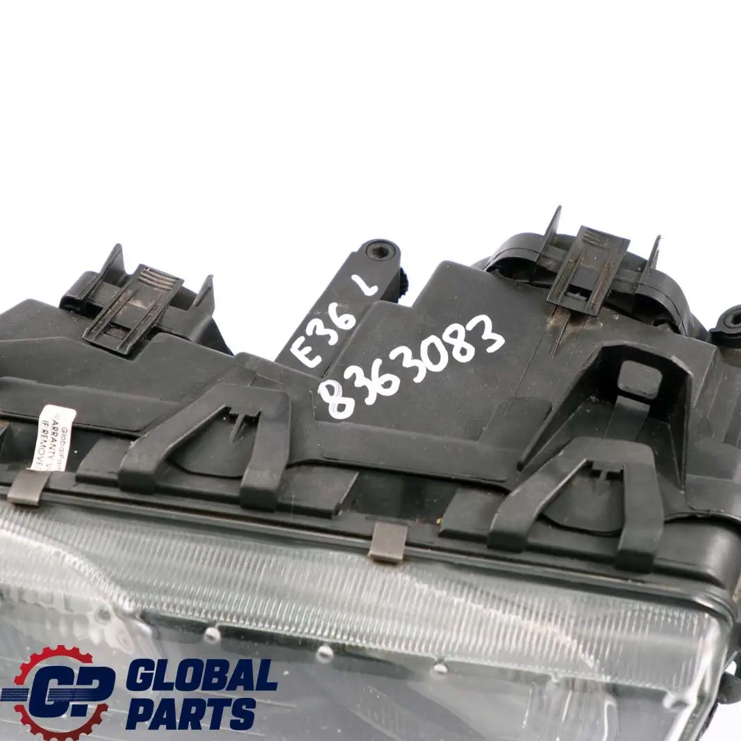 Headlight Headlamp Bosch Front Light Lamp Front Left N/S to BMW 3 E36 with Part number 8363083 BMW 3 E36 Headlight Headlamp Bosch Front Light Lamp Front Left N/S - SKU rhd-8363083 - Part number 8363083