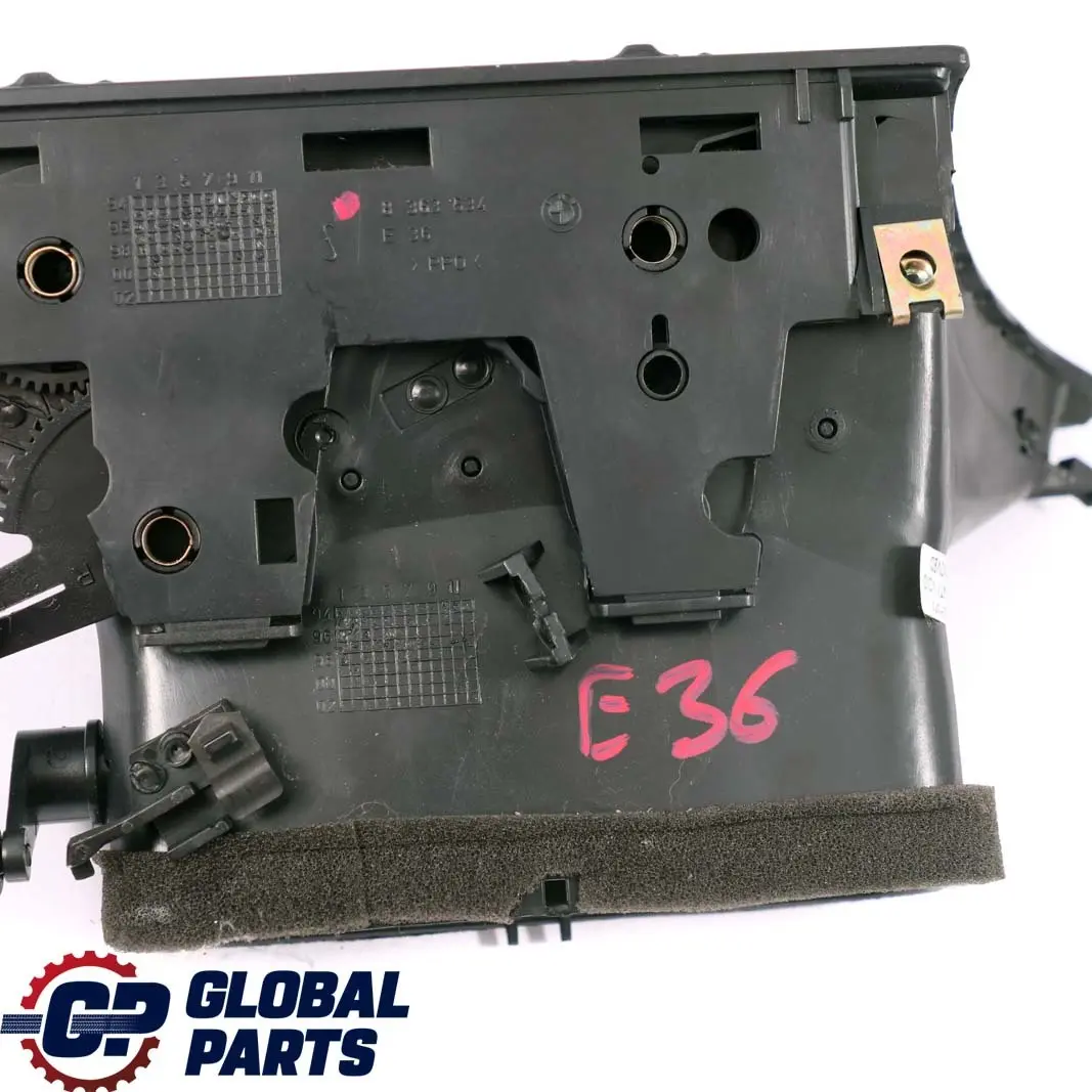Fresh Air Grille Center Vent Dash Dashboard Black to BMW 3 Series E36 with Part number 8363534 BMW 3 Series E36 Fresh Air Grille Center Vent Dash Dashboard Black - SKU rhd-8363534 - Part number 8363534