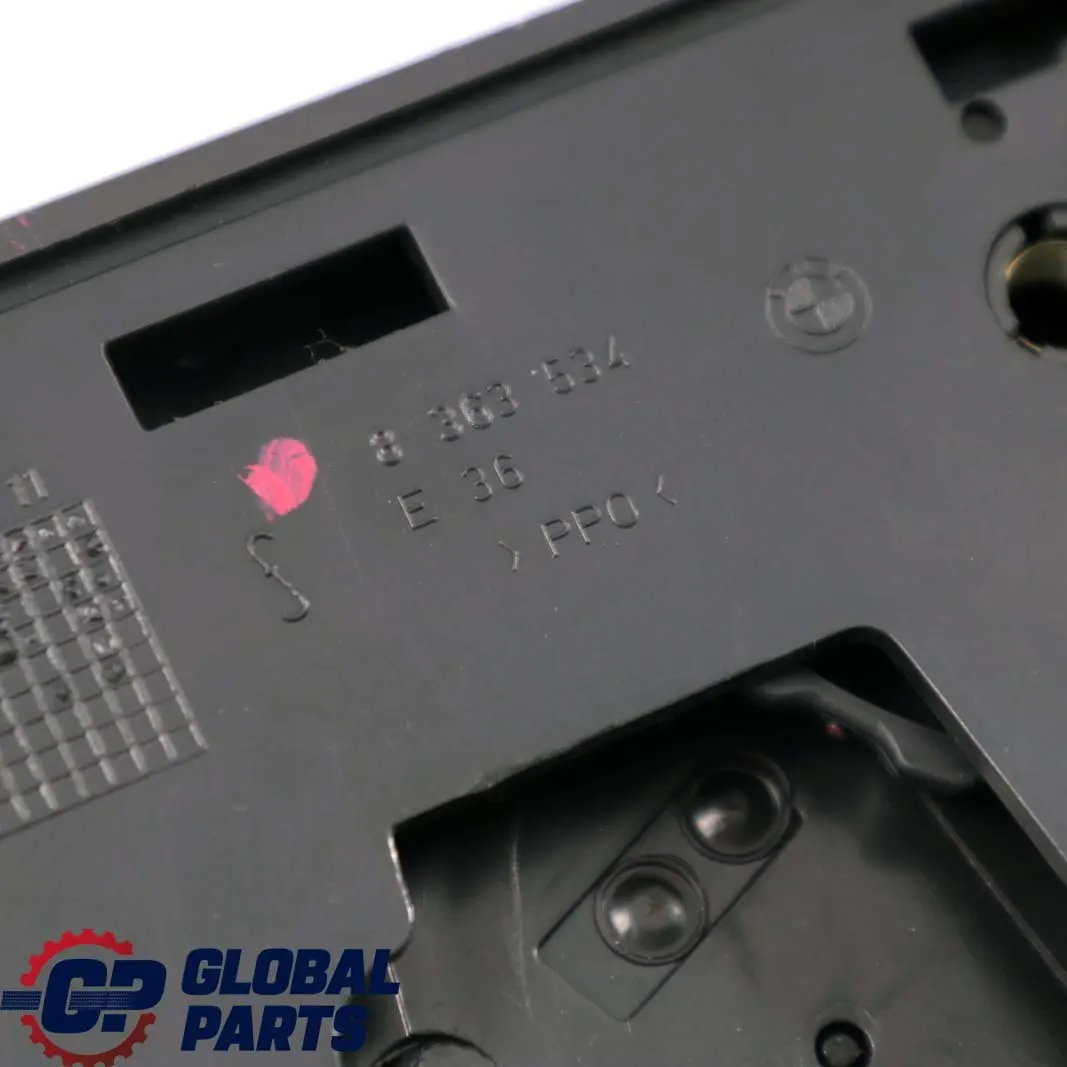 Fresh Air Grille Center Vent Dash Dashboard Black to BMW 3 Series E36 with Part number 8363534 BMW 3 Series E36 Fresh Air Grille Center Vent Dash Dashboard Black - SKU rhd-8363534 - Part number 8363534