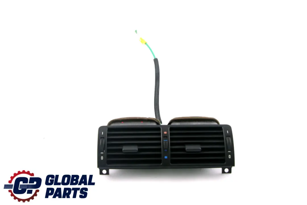 Fresh Air Grille Center Vent Dash Dashboard Black to BMW 3 Series E46 with Part number 8370742 BMW 3 Series E46 Fresh Air Grille Center Vent Dash Dashboard Black - SKU rhd-8370742 - Part number 8370742