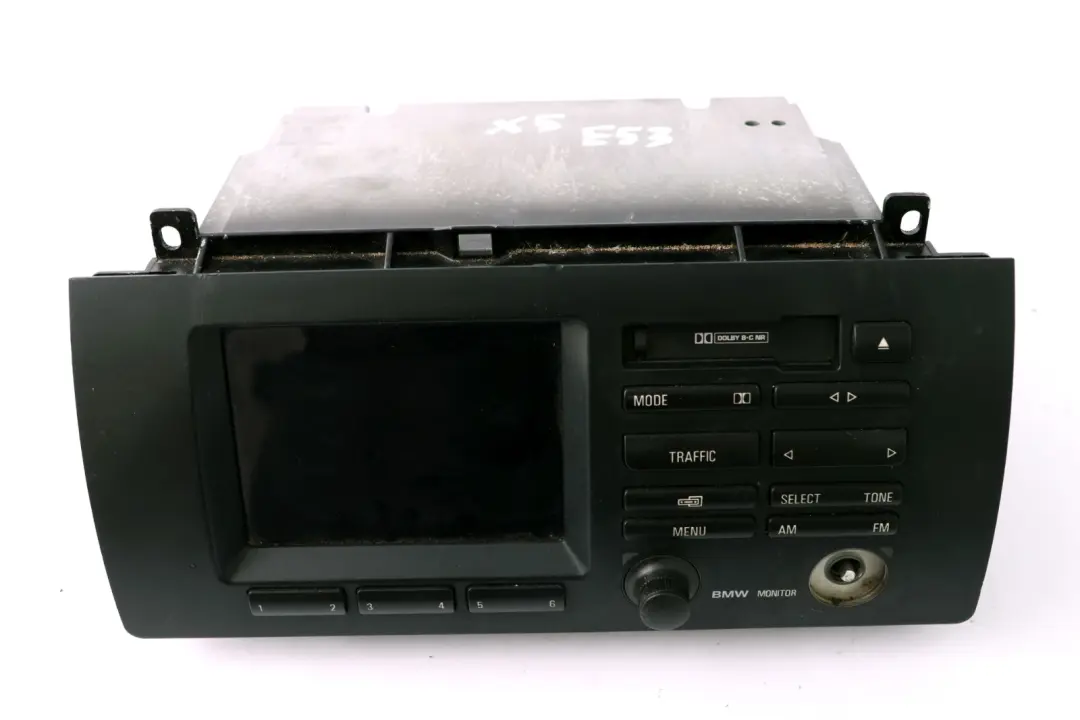 Onboard Computer System Monitor Cassette Player to BMW X5 Series E53 with Part number 8378943 BMW X5 Series E53 Onboard Computer System Monitor Cassette Player - SKU rhd-8378943 - Part number 8378943