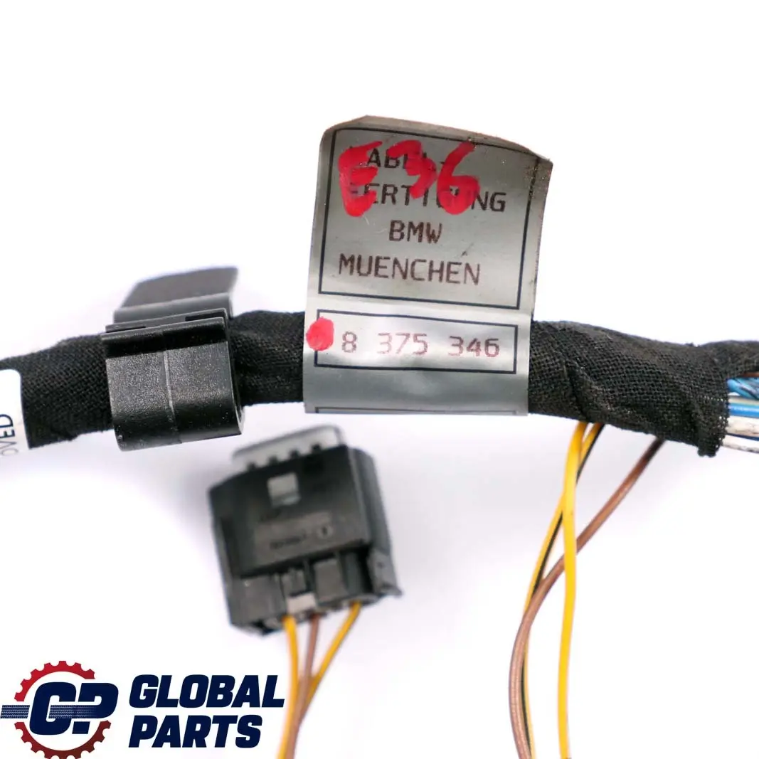 Cable Harness Door Front Right O/S Driver Wiring Loom 8375346 to BMW 3 Series E36 with Part number 8383105 BMW 3 Series E36 Cable Harness Door Front Right O/S Driver Wiring Loom 8375346 - SKU rhd-8383105 - Part number 8383105