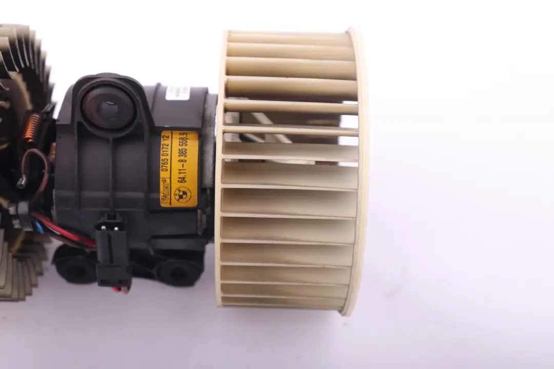 Heater Blower Fan Motor 6411 to BMW X5 E39 E53 with Part number 8385558 BMW X5 E39 E53 Heater Blower Fan Motor 6411 - SKU rhd-8385558 - Part number 8385558