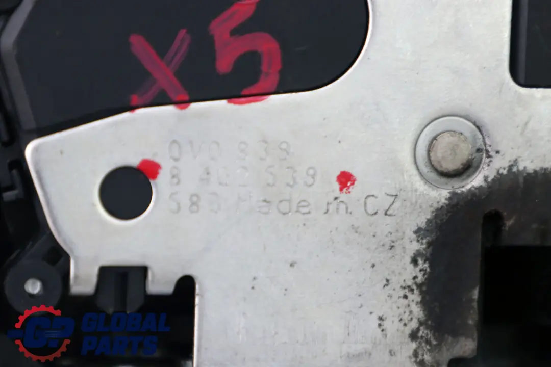 Front Left Door Lock Latch Motor Actuator N/S to BMW X5 Series E53 with Part number 8402539 BMW X5 Series E53 Front Left Door Lock Latch Motor Actuator N/S - SKU rhd-8402539 - Part number 8402539