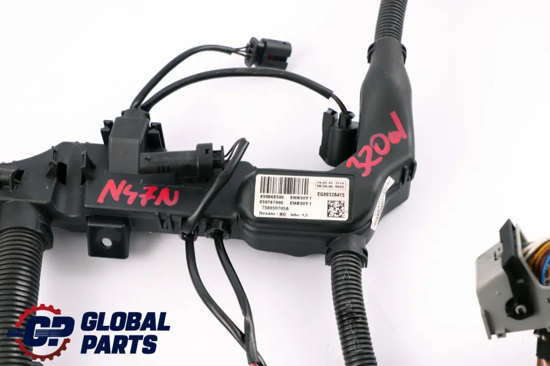 N47N Engine Wiring Loom Harnes Automatic to BMW 3 Series E92 E93 LCI 320d with Part number 8508685 BMW 3 Series E92 E93 LCI 320d N47N Engine Wiring Loom Harnes Automatic - SKU rhd-8508685 - Part number 8508685