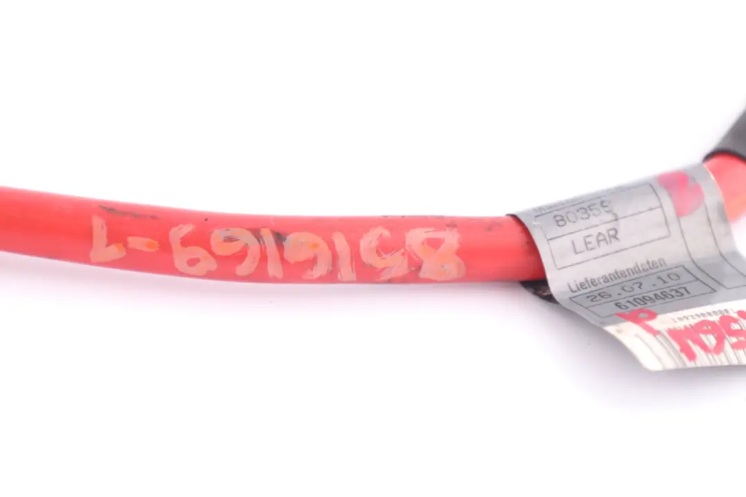 Positive Battery Cable Lead to Mini Cooper One R55 R56 LCI Diesel with Part number 8516169 Mini Cooper One R55 R56 LCI Diesel Positive Battery Cable Lead - SKU rhd-8516169-1 - Part number 8516169