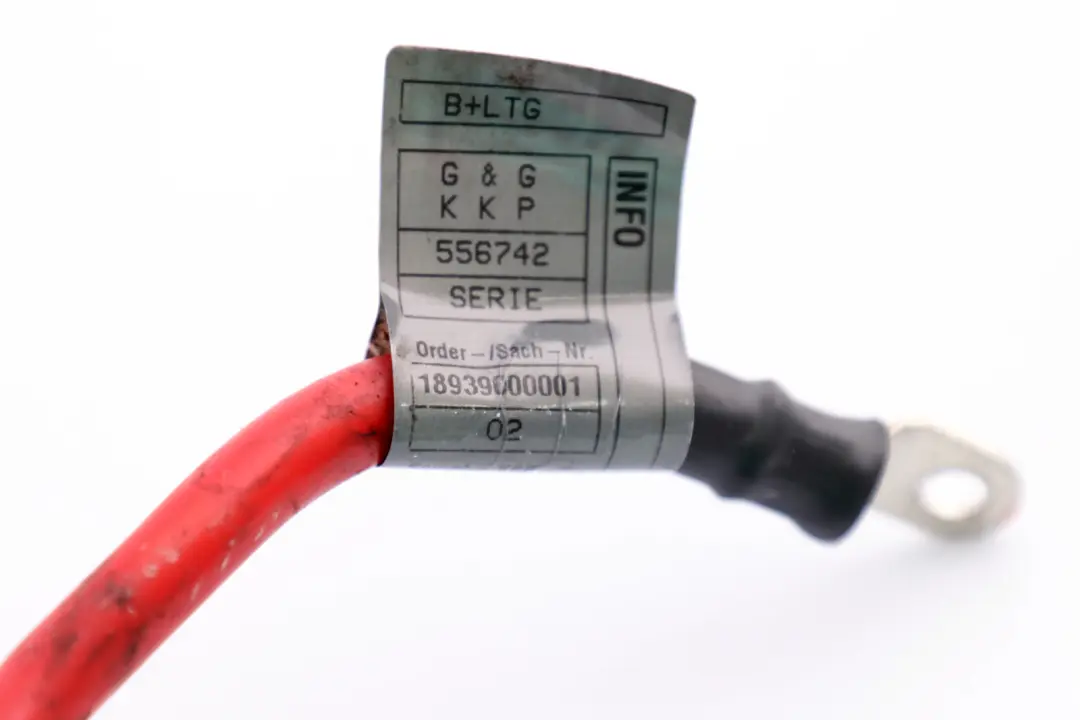 Positive Battery Cable Lead to Mini Cooper One R55 R56 LCI Diesel with Part number 8516169 Mini Cooper One R55 R56 LCI Diesel Positive Battery Cable Lead - SKU rhd-8516169-1 - Part number 8516169