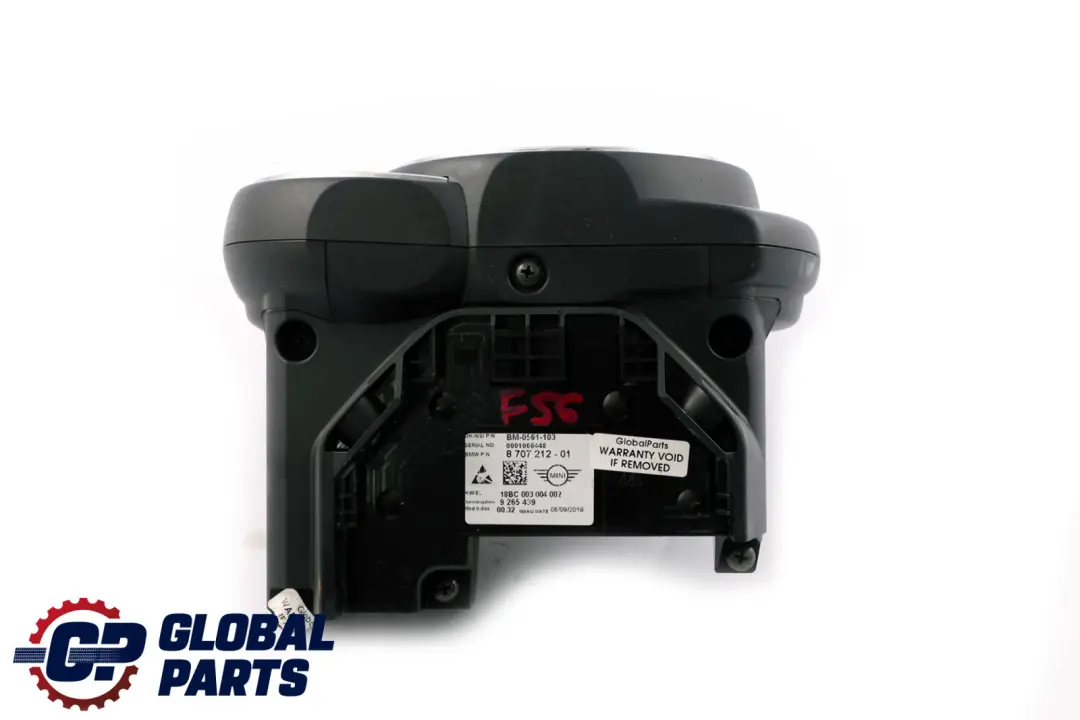 Instrument Cluster Speedo Clocks to Mini Cooper F55 F56 F57 F60 with Part number 8707212 Mini Cooper F55 F56 F57 F60 Instrument Cluster Speedo Clocks - SKU rhd-8707212 - Part number 8707212