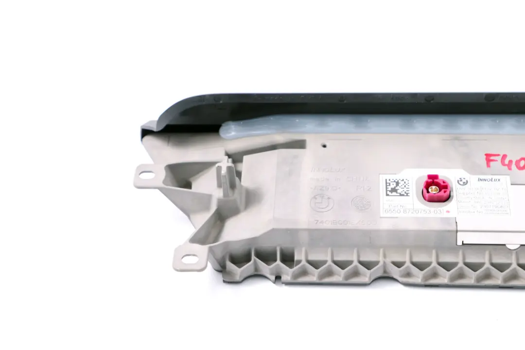 Central Information Display Screen 8,8" to BMW 1 2 Series F40 F44 with Part number 8720753 BMW 1 2 Series F40 F44 Central Information Display Screen 8,8" - SKU rhd-8720753 - Part number 8720753