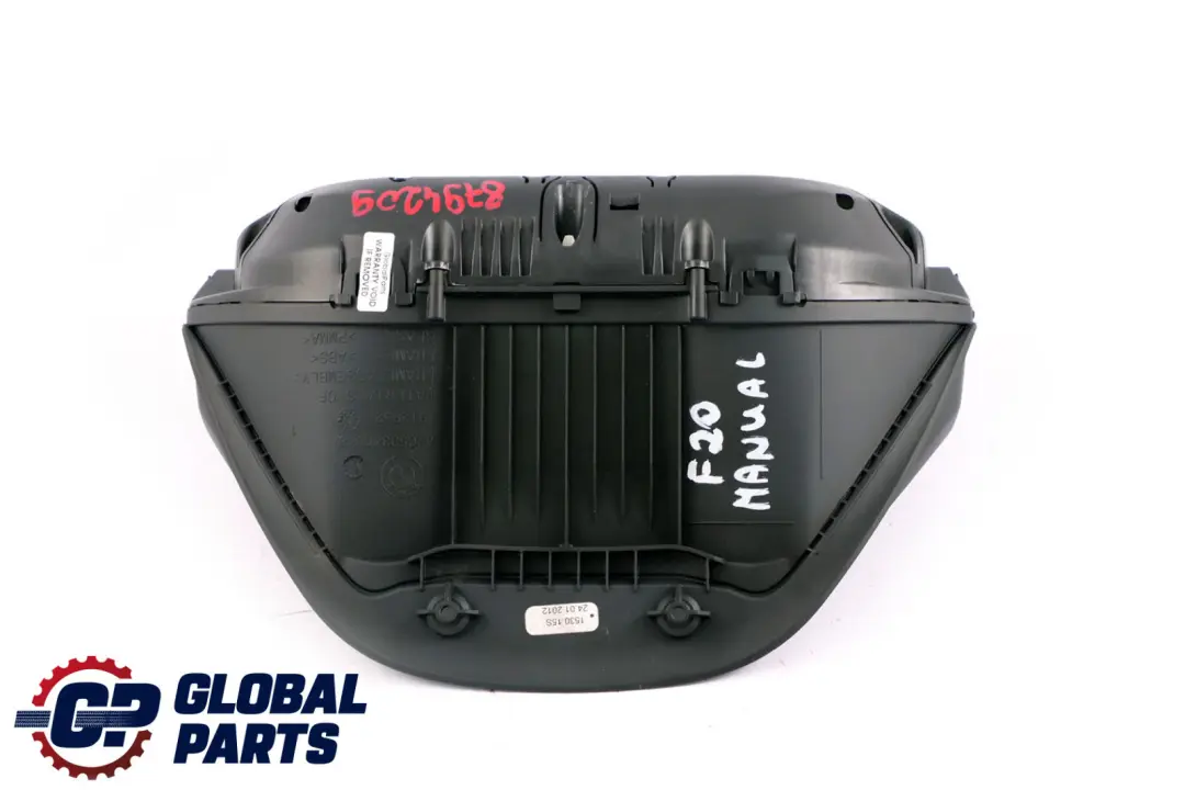 BMW 1 Series F20 LCI Diesel Instrument Cluster Speedo Clocks MPH Manual 6805183 - SKU rhd-8794209 - Part number 8794209