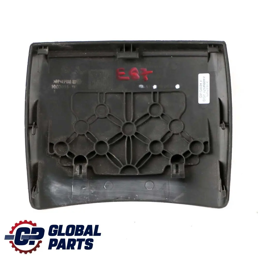 BMW 1 E81 E82 E87 LCI E88 Couverture de Console Centrale Arriere Noir - SKU 9110414 - Numéro de pièce 9110414