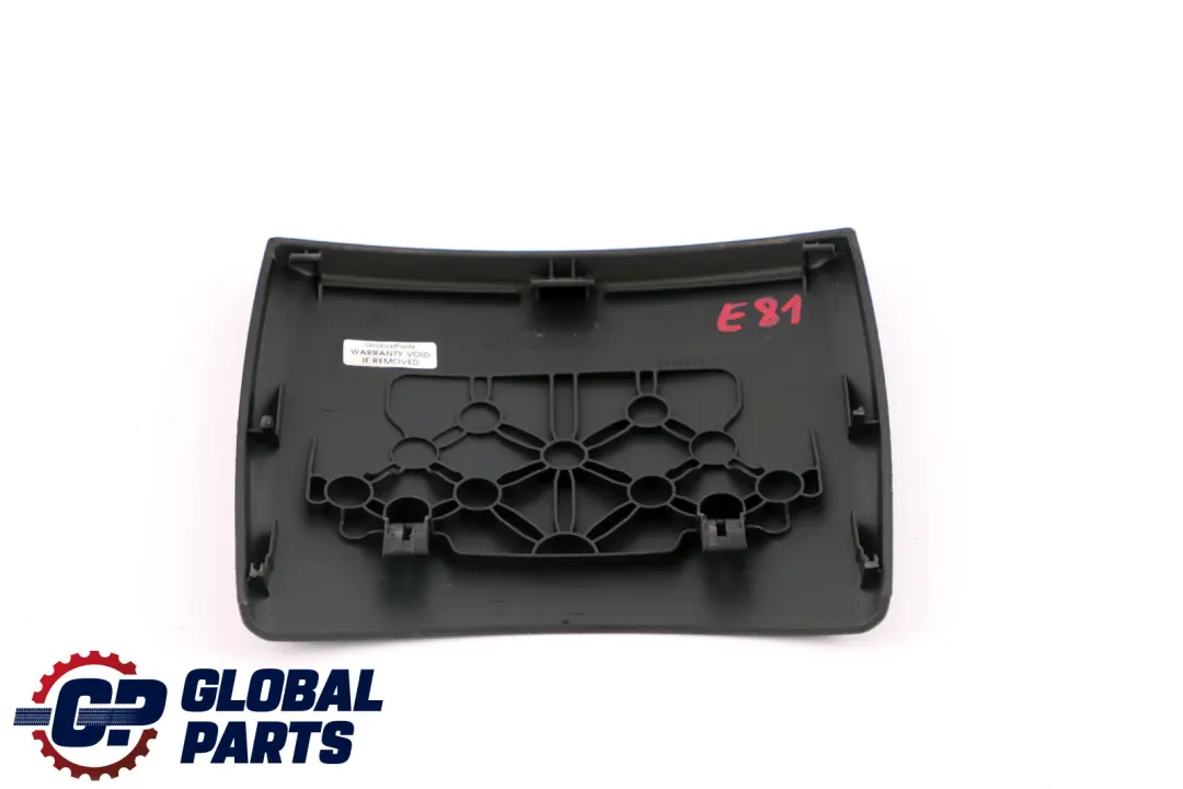 BMW 1 E81 E82 E87N LCI E88 Cover Centre Console Rear Black Schwarz 911041 - SKU rhd-9110414 - Part number 9110414