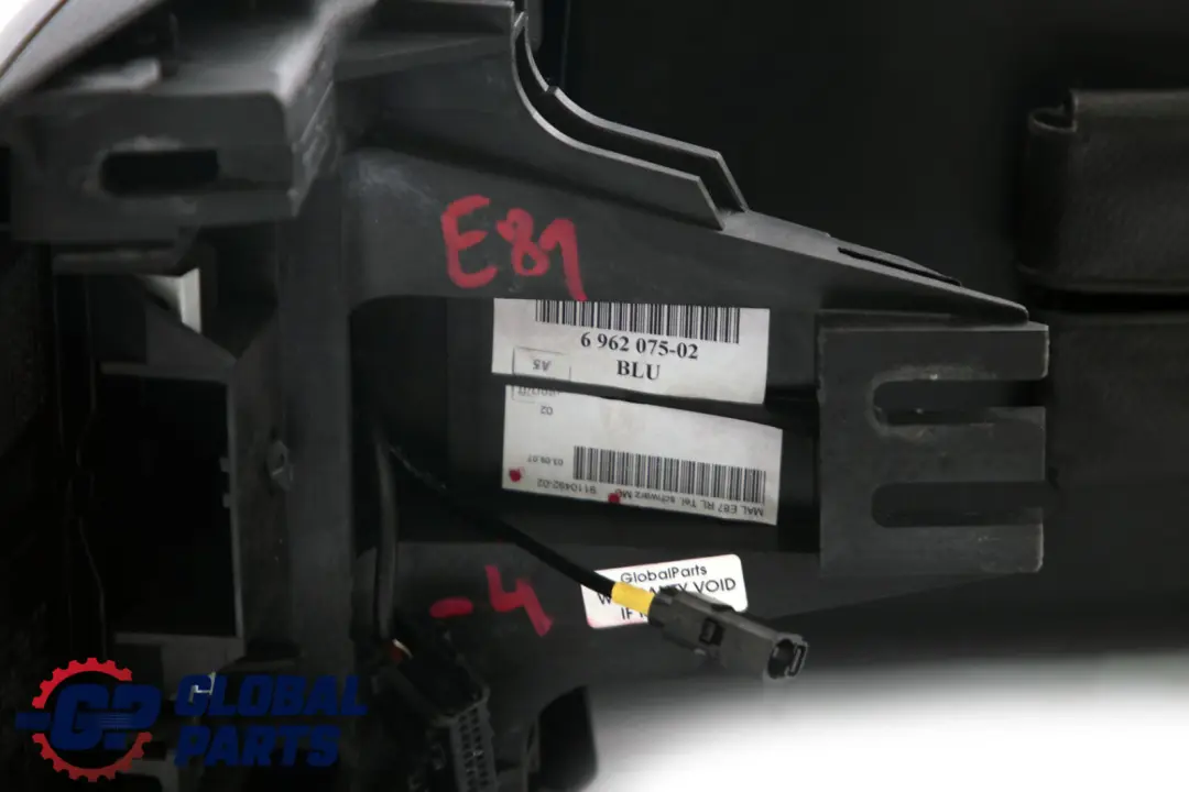 BMW 1 Series 4 E81 E82 E87N LCI Centre Console Arm Rest Armrest Black - SKU rhd-9110492-4 - Part number 9110492