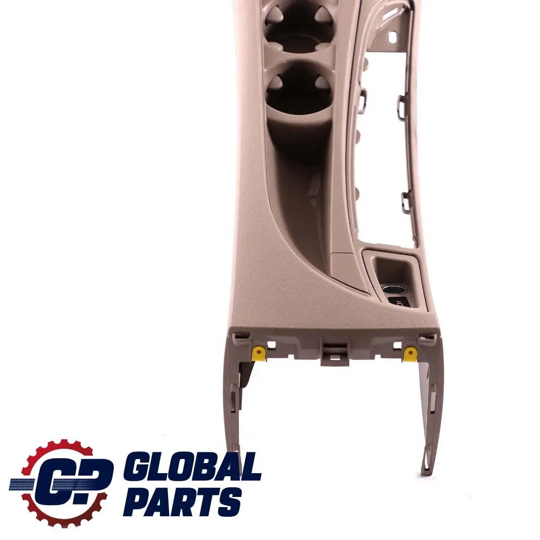 BMW 1 Series 1 E81 E82 E87 LCI Centre Console Cup Drink Holder Beige 7155125 - SKU rhd-9110523-1 - Part number 9110523