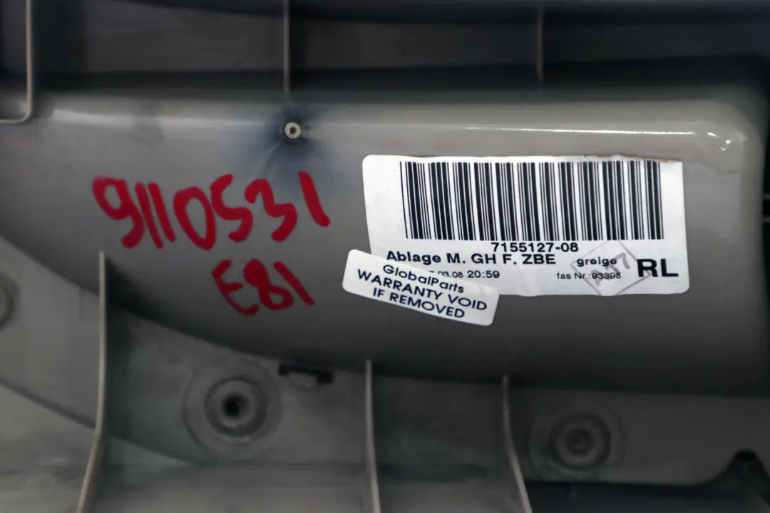 Centre Console Cup Holder Sat Nav Beige 7155127 to BMW 1 Series E81 E82 E87 LCI E88 with Part number 9110531 BMW 1 Series E81 E82 E87 LCI E88 Centre Console Cup Holder Sat Nav Beige 7155127 - SKU rhd-9110531 - Part number 9110531