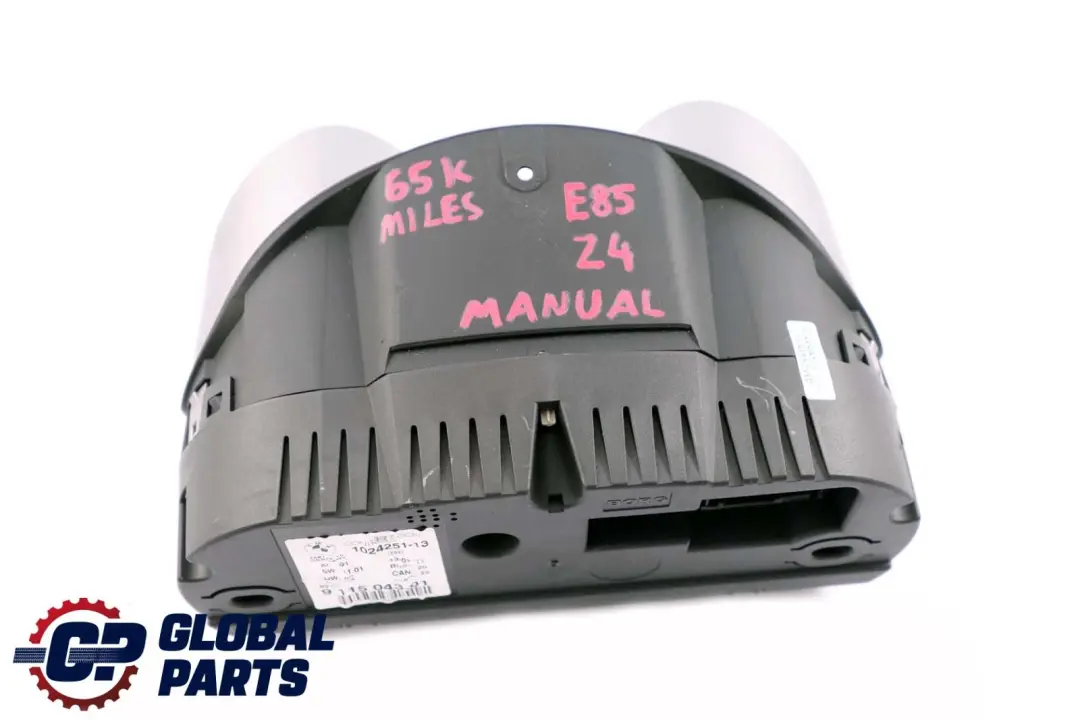 Instrument Cluster Speedo Clocks Manual 9115043 to BMW Z4 Series E85 Roadster with Part number 9168171 BMW Z4 Series E85 Roadster Instrument Cluster Speedo Clocks Manual 9115043 - SKU rhd-9115043 - Part number 9168171