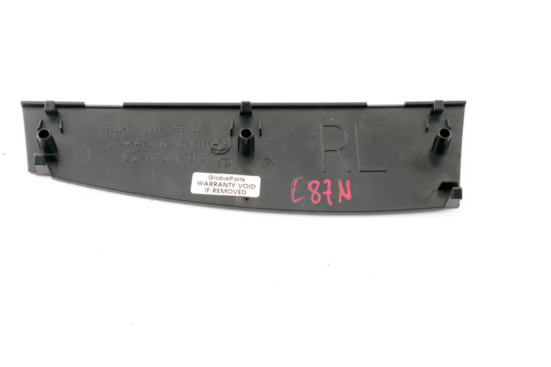 Function Carrier Air Conditioning Control Trim to BMW 1 Series E81 E87N Cover with Part number 9117114 BMW 1 Series E81 E87N Cover Function Carrier Air Conditioning Control Trim - SKU rhd-9117114 - Part number 9117114