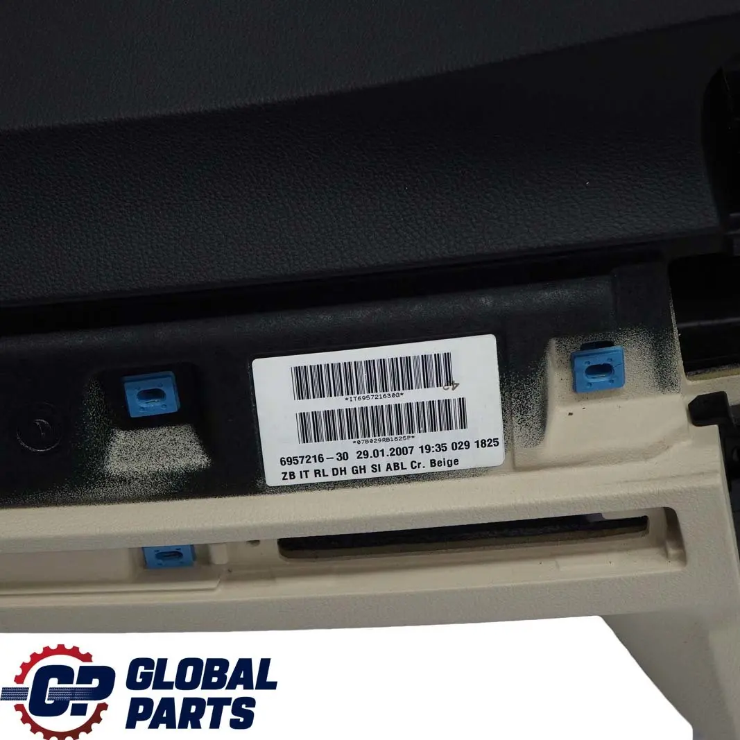 Dashboard Dash Instrument Trim Panel Navigation Cream Beige to BMW 3 E92 E93 with Part number 9120336 BMW 3 E92 E93 Dashboard Dash Instrument Trim Panel Navigation Cream Beige - SKU rhd-9120336 - Part number 9120336