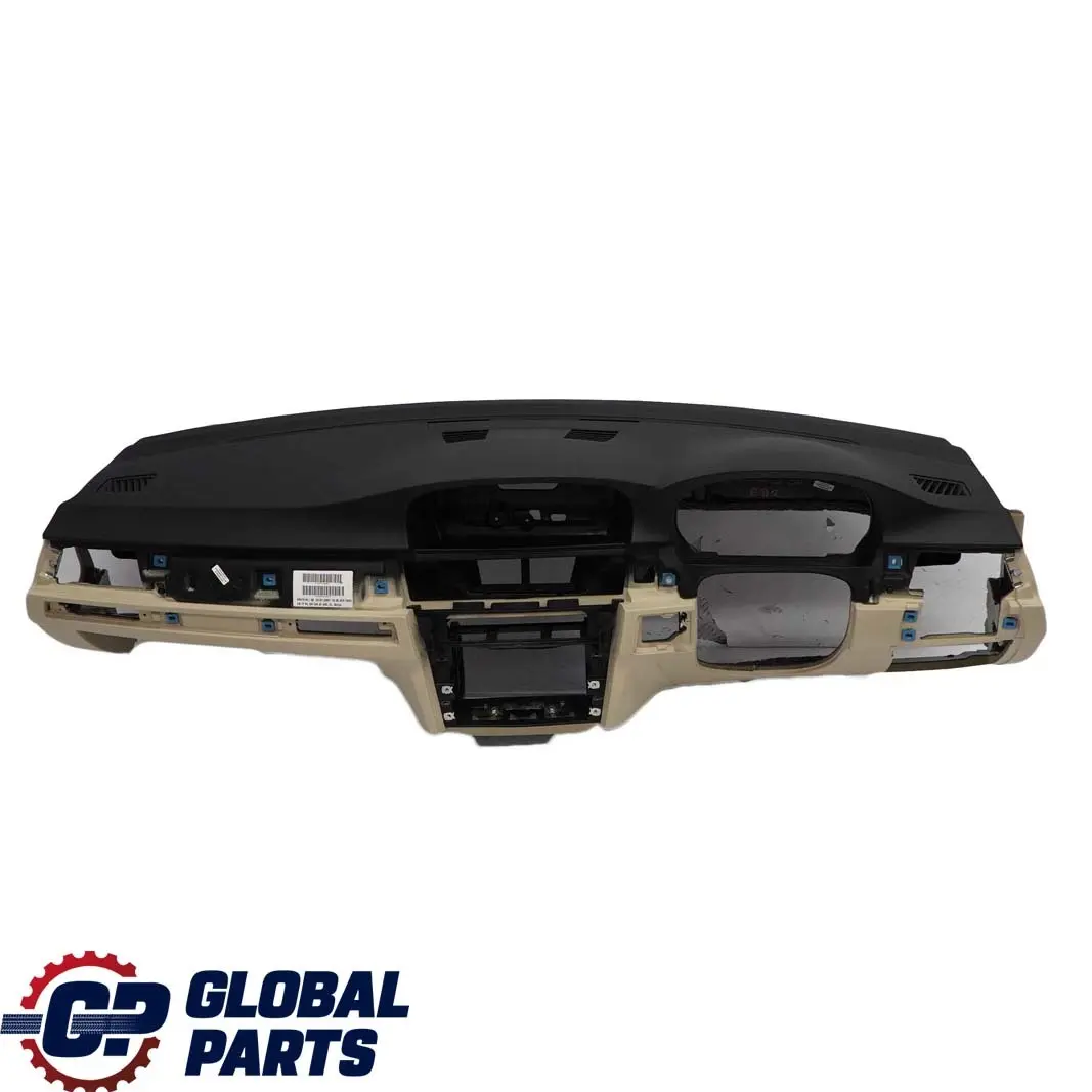 Dashboard Dash Instrument Trim Panel Navigation Cream Beige to BMW 3 E92 E93 with Part number 9120336 BMW 3 E92 E93 Dashboard Dash Instrument Trim Panel Navigation Cream Beige - SKU rhd-9120336 - Part number 9120336