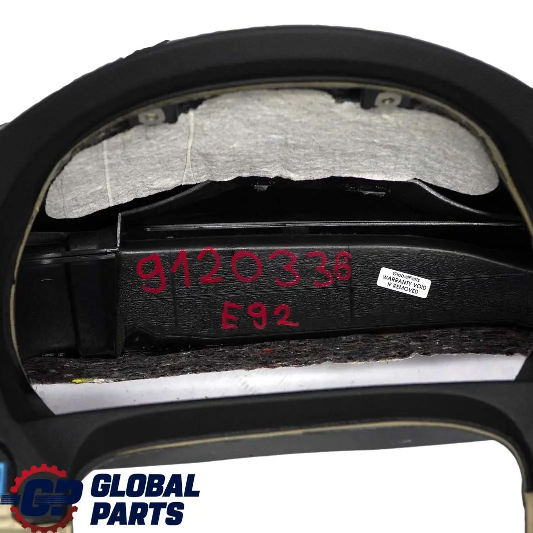 Dashboard Dash Instrument Trim Panel Navigation Cream Beige to BMW 3 E92 E93 with Part number 9120336 BMW 3 E92 E93 Dashboard Dash Instrument Trim Panel Navigation Cream Beige - SKU rhd-9120336 - Part number 9120336