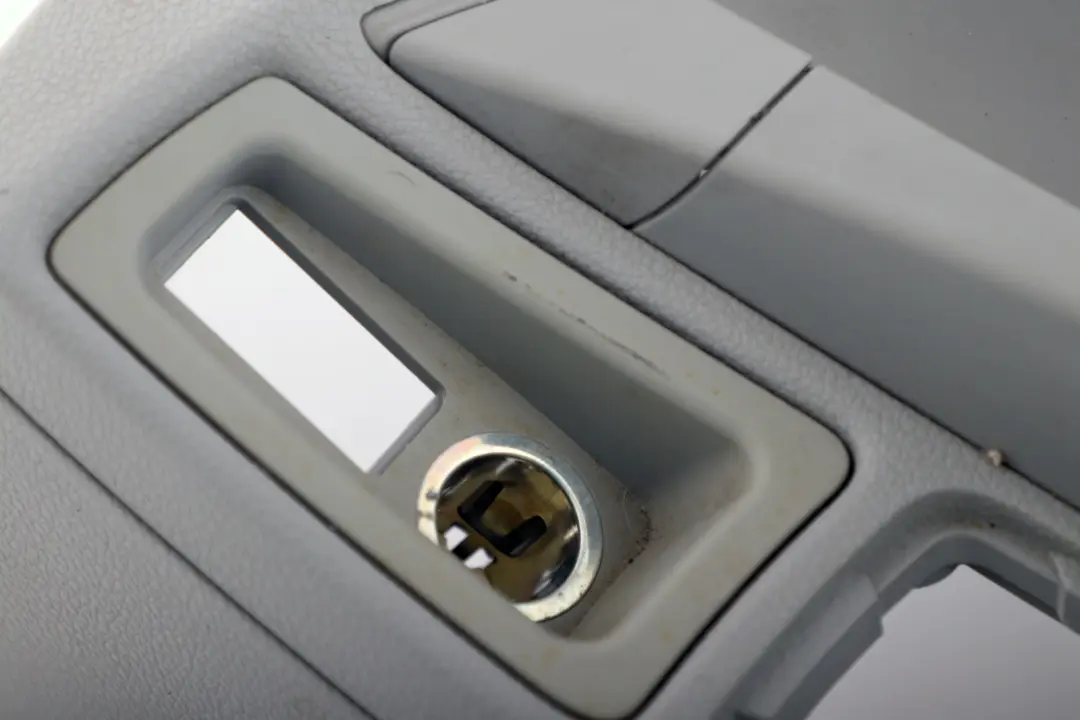 Centre Console With Cup Holder Grey to BMW 1 Series E81 E82 E87 LCI E88 with Part number 9121436 BMW 1 Series E81 E82 E87 LCI E88 Centre Console With Cup Holder Grey - SKU rhd-9121436 - Part number 9121436