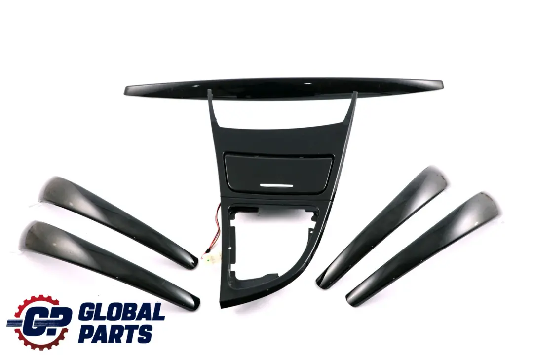 Ashtray Interior Trim Set Dash Dashboard Black High Gloss to BMW 1 Series E87 LCI with Part number 9121707 BMW 1 Series E87 LCI Ashtray Interior Trim Set Dash Dashboard Black High Gloss - SKU rhd-9121707 - Part number 9121707