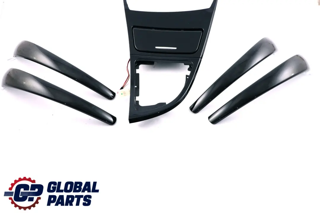 BMW 1 Series E87 LCI Ashtray Interior Trim Set Dash Dashboard Black High Gloss - SKU rhd-9121707 - Part number 9121707