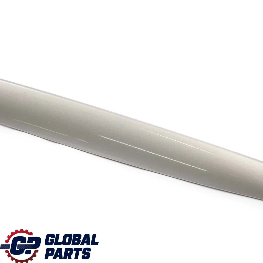 Trim Strip Panel Dashboard Cover Kaschmir Silver to BMW 1 Series E81 E82 E87 LCI with Part number 9121709 BMW 1 Series E81 E82 E87 LCI Trim Strip Panel Dashboard Cover Kaschmir Silver - SKU rhd-9121709 - Part number 9121709