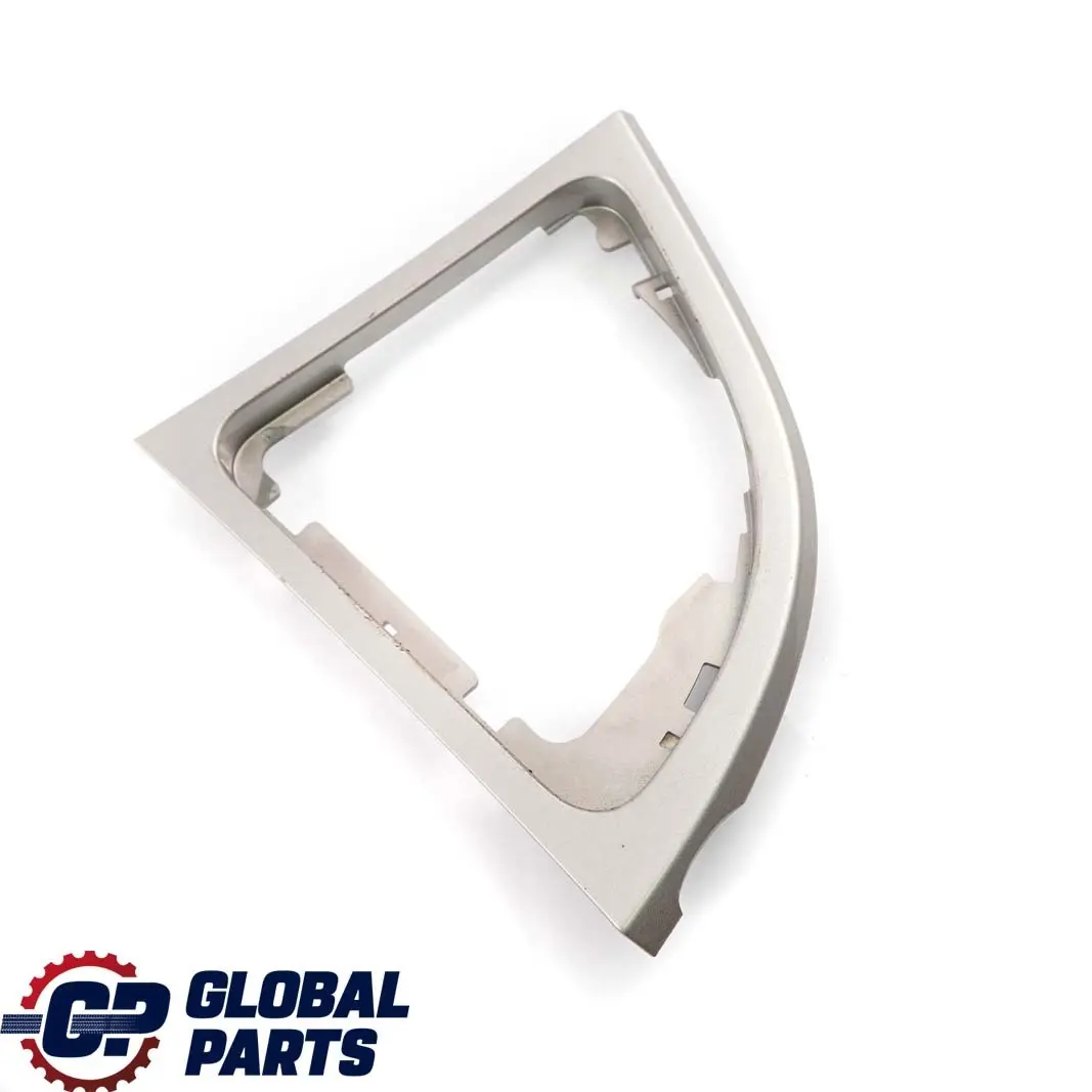 BMW 1 Series E81 E82 E87 LCI E88 Gearshift Cover Trim Kaschmir Silver - SKU rhd-9121725 - Part number 9121725