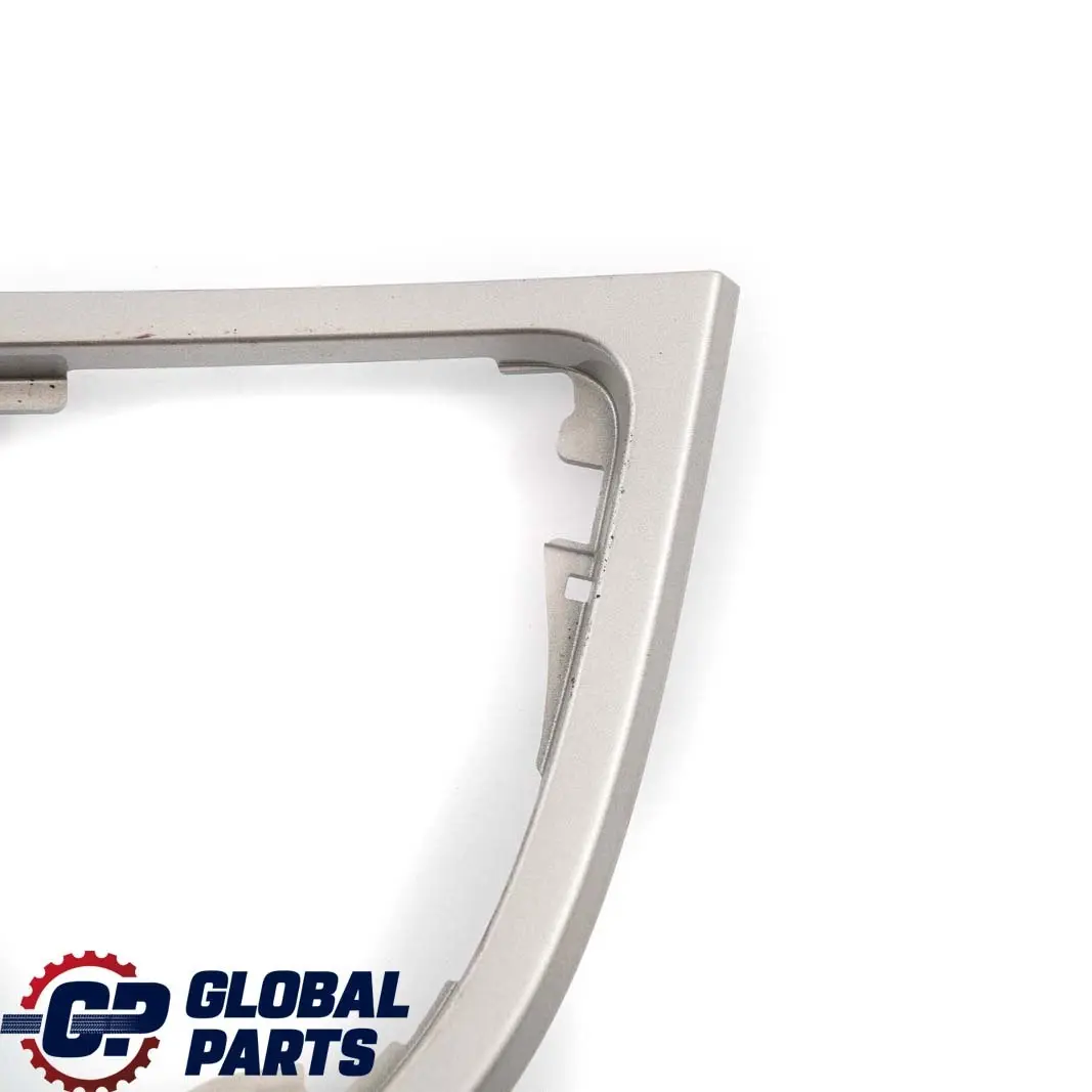 BMW 1 Series E81 E82 E87 LCI E88 Gearshift Cover Trim Kaschmir Silver - SKU rhd-9121725 - Part number 9121725