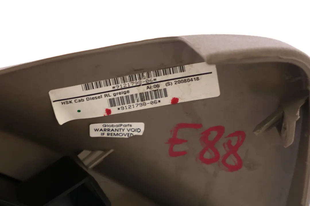 BMW 1 Series E82 E88 Glove Box Dashboard Dash Passenger Beige - SKU rhd-9121798 - Part number 9121798